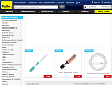 Tablet Screenshot of mattonnettikauppa.fi